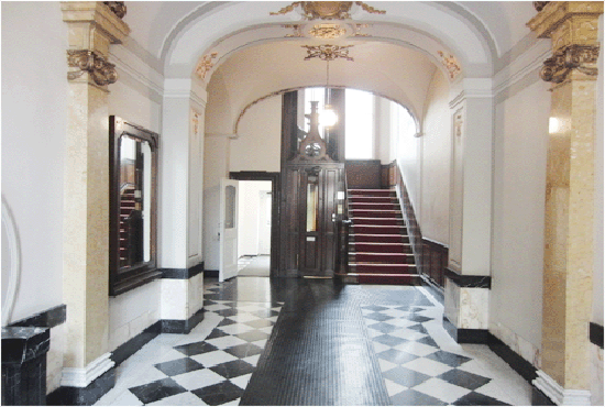 Umgebung Hotel-Pension Bella Berlin - Ludwigkirchstrasse, Eingang